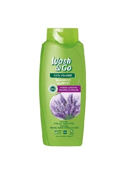 WASH&GO SAMPON 675ML LAVANDA 